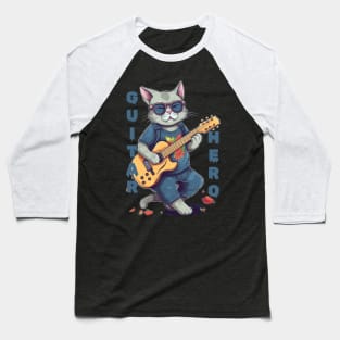 Guitar hero Baseball T-Shirt